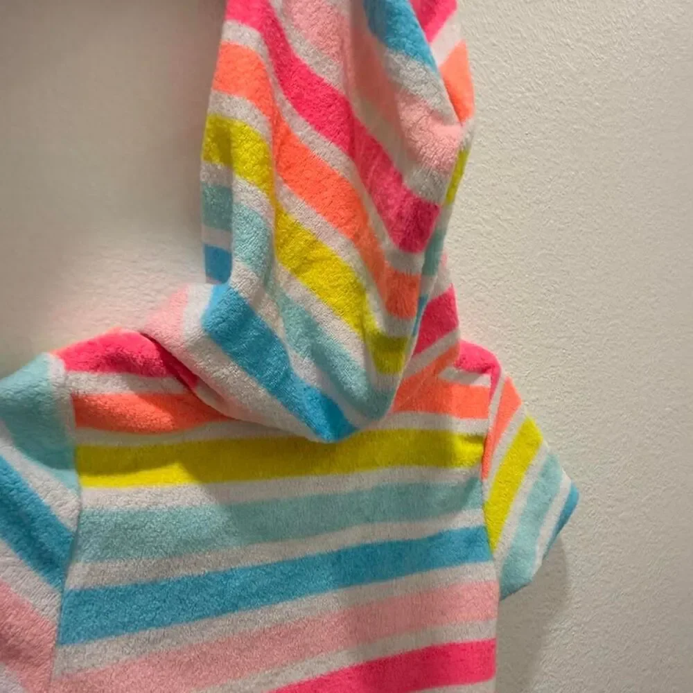 Wonder-nation Baby Girl Stripped Cover-up 18months